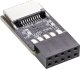 InLine InLine® USB 2.0 to USB 3.2 Type-E Key-A Adapter internal 1