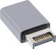 InLine InLine® USB 3.2 adapter, internal USB-E front panel male to USB-C female 2