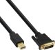 Kabel InLine DisplayPort Mini - DVI-D 2m czarny (17222) 1