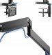 InLine InLine® Desktop mount with lifter and USB 3.0, movable, for 3 Displays up to 27" max. 3x6kg 3