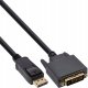 Kabel InLine DisplayPort - DVI-D 10m czarny (17110) 1