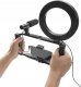 Gadgetmonste „GADGETMONSTER „Vlogging Kit“, pilnas „vlog“ rinkinys su LED žiedinių apšvietimo trikojų ir mikrofonų GDM-1022 1