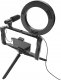 Gadgetmonste „GADGETMONSTER „Vlogging Kit“, pilnas „vlog“ rinkinys su LED žiedinių apšvietimo trikojų ir mikrofonų GDM-1022 2