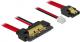 Delock SATA - SATA 22-pin, 0.3m, Czerwony (85242) 1