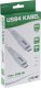 InLine InLine® USB4 cable, USB Type-C male/male, PD 240W, 8K60Hz, TPE white, 1.5m 1