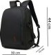 Plecak 4kom.pl Plecak fotograficzny wodoodporny pokrowiec na aparat, sprzęt fotograficzny, laptop 15.6 duży 44x30x19 Czarno-czerwony 7