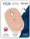 Mysz Inca INCA Maus IWM-243RH   1600 DPI,CANDY DESIGN Creme,  2,4GHz 6