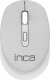 Mysz Inca INCA Maus IWM-243RG   1600 DPI,CANDY DESIGN Grau,  2,4GHz 1