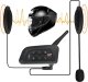 Słuchawka Ejeas INTERKOM MOTOCYKLOWY BLUETOOTH 5.1 SŁUCHAWKI NA KASK BT MOTOCYKL PRO ROWER EJEAS V4 PLUS 16