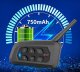 Słuchawka Ejeas INTERKOM MOTOCYKLOWY BLUETOOTH 5.1 SŁUCHAWKI NA KASK BT MOTOCYKL PRO ROWER EJEAS V4 PLUS 5