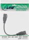 Adapter USB InLine InLine® USB 3.2 Gen1 2x keystone adapter cable, 2x USB A keystone socket, 0.2m 1