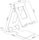 Podstawka InLine InLine® Aluminium smartphone holder universal up to 10" 7