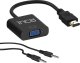 Adapter AV Inca INCA Adapter IHTV-7TS HDMI > VGA St. + USB Audio, 1080P, SW retail 2
