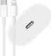 Ładowarka OEM Ładowarka do iPhone 18W MHJ kabel USB-C 1m 1