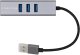HUB USB Extra Digital Extra Digital Premium adapteris USB 3.0 - USB 3.0 (3 Ports) + RJ45, 0.15m 1