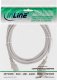 Kabel zasilający InLine InLine® Power cable, Schutzkontakt angled to 3pin IEC C13, grey, 1,0m 1