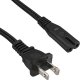 Kabel zasilający InLine InLine® Power Cable mains Plug USA to Euro 8 socket, 3.0m 1