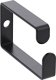 Organizer InLine InLine® Cable bracket, metal, 43x70mm black 1