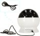 Lampka nocna projektor gwiazd 2w1 USB biała 4