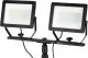 Naświetlacz Reflektor podwójny 2x100W SMD LED 2 x 8500lm na statywie 1.8m 4