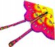 Latawiec duży 90cm motyl różowy 1