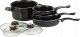 Excellent Houseware 7-częściowy zestaw garnków nieprzywierających 10