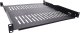 InLine InLine® 19" shelf, 450mm, 50kg, 1U, RAL 9005 black 1