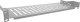 InLine InLine® 19" shelf, 150mm, 10kg, 1U, RAL 7035 grey 1