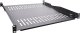 InLine InLine® 19" shelf, 550mm, 50kg, 1U, RAL 9005 black 1