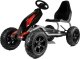 1life Gokart na Pedały B012 Pompowane Koła Czarny 3