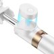 Selfie stick OEM Zestaw / uchwyt selfie z pilotem na bluetooth tripod LED  SSTR-20 biały 3