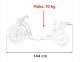 Ramiz Pojazd DRIFT BIKE 21 Zielony 13