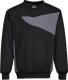 Portwest PW273 - Bluza PW2 z okrągłym wykończeniem pod szyją - czarny-szary 2XL 1