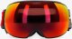 Gogle the force spherical xenon hd red garnet/xenon hd rose revo-black 1