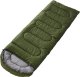 Aptel Ciepły ŚPIWÓR Turystyczny typu mumia z kapturem 200x70cm zielony BQ26F 2