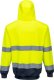 Portwest B317 - Dwukolorowa bluza z kapturem zapinana na zamek - pomarańczowy-granat S 3