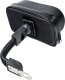 OEM Uchwyt motocyklowy na zamek wodoodporny z daszkiem ( 6,4" - 8" ) czarny 4