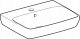 Umywalka Geberit Geberit Selnova Square Umywalka, B55cm, H17.5cm, T44cm, z przelewem, z otworem na baterię [20] 2