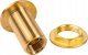 przejście przez przegrodę z gwintem 3/4" x 1/2" (DN20 x DN15) długość 50mm, mosiężne 6