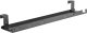 InLine InLine® Cable guide/shelf for under-table mounting, black 1
