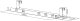 InLine InLine® Cable guide/shelf for under-table mounting, black 9