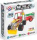 Maksik Zestaw konstrukcyjny metalowy traktor z przyczepką 265el 4876 (TEH4876) 1