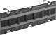 InLine InLine® Storage net with hook-and-loop straps, for under-table mounting, black 2