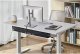 InLine InLine® Storage net with hook-and-loop straps, for under-table mounting, black 8