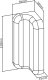 InLine InLine® Slatwall mounting bracket for wall bracket Panel, white, 2pcs. pair 5