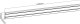 InLine InLine® Aluminum Slatwall Panel for wall mounting, white, 1.2m 4