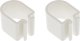 InLine InLine® Slatwall cable holder, for table mount rods, set of 2 1
