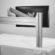 InLine InLine® Slatwall mounting kit, for table mount panel, set of 2 5