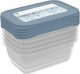 Lumarko Komplet Pojemników Mia Magic Ice 5x0.5l 2