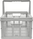 Keeeper KEEEPER - Kosz składany na zakupy - EMMA - Nordic Grey - 18,5 L 2
